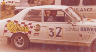 Peter Brown and his Torana